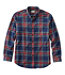 Men's Scotch Plaid Flannel Shirt Traditional Fit