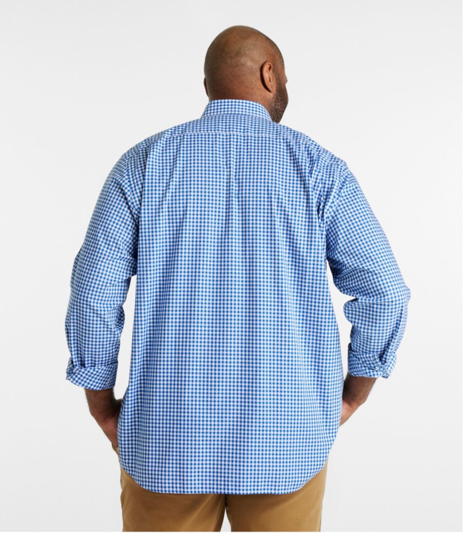 Men's Wrinkle-Free Kennebunk Sport Shirt Traditional Fit Check