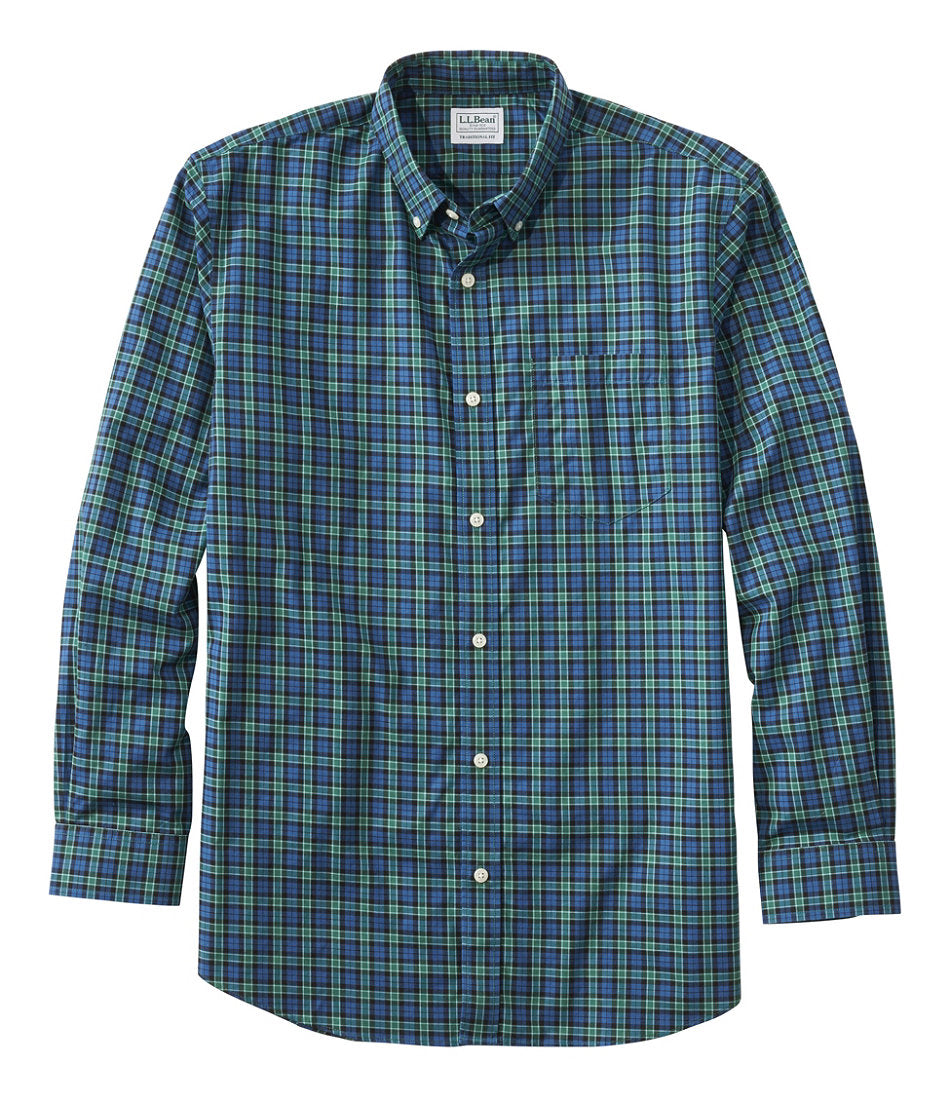 Men's Wrinkle-Free Kennebunk Sport Shirt Traditional Fit Check