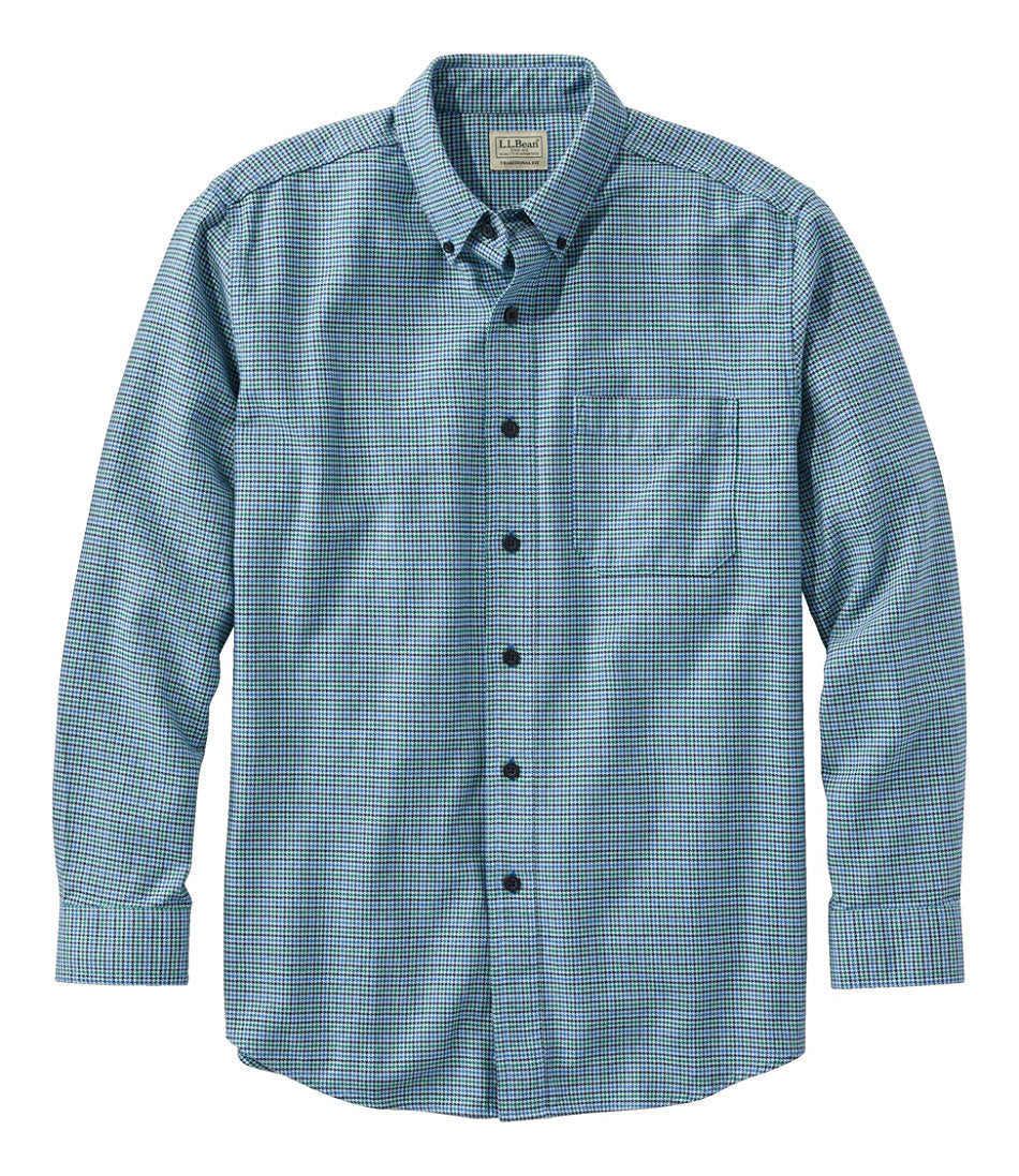 Houndstooth Men's Wicked Good Flannel Shirt Traditional Fit
