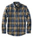 Slightly Fitted Men's Scotch Plaid Flannel Shirt