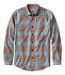 Slightly Fitted Men's Scotch Plaid Flannel Shirt