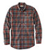 Slightly Fitted Men's Scotch Plaid Flannel Shirt