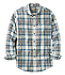 Slightly Fitted Men's Scotch Plaid Flannel Shirt