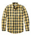 Slightly Fitted Men's Scotch Plaid Flannel Shirt
