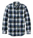Slightly Fitted Men's Scotch Plaid Flannel Shirt