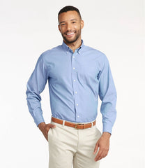 Traditional Fit Men's Wrinkle-Free Pinpoint Oxford Cloth Shirt