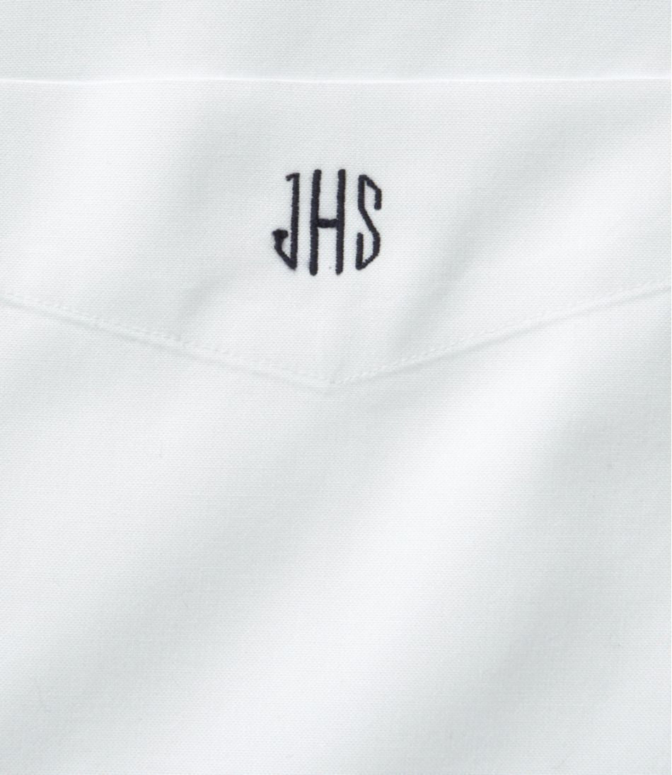 Traditional Fit Men's Wrinkle-Free Pinpoint Oxford Cloth Shirt