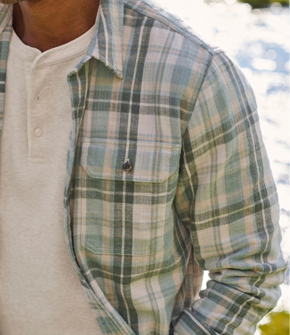 Men's 1912 Field Flannel Shirt Plaid Slightly Fitted Untucked Fit