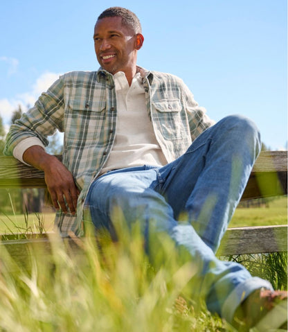 Men's 1912 Field Flannel Shirt, Slightly Fitted Untucked Fit, Plaid