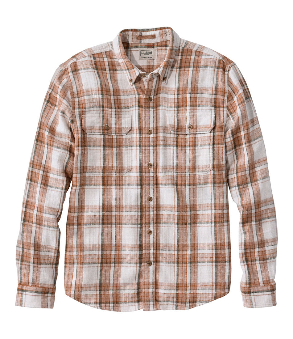 Men's 1912 Field Flannel Shirt Slightly Fitted Untucked Fit Plaid