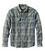 Men's 1912 Field Flannel Shirt Plaid Slightly Fitted Untucked Fit