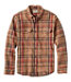Men's 1912 Field Flannel Shirt Plaid Slightly Fitted Untucked Fit