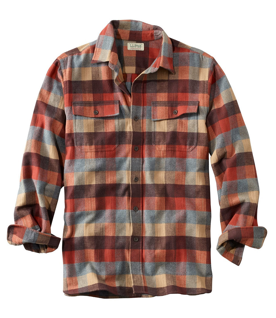 Men's Chamois Shirt Plaid Traditional Fit
