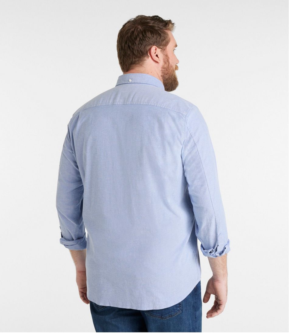 Traditional Untucked Fit Men's Comfort Stretch® Oxford Shirt