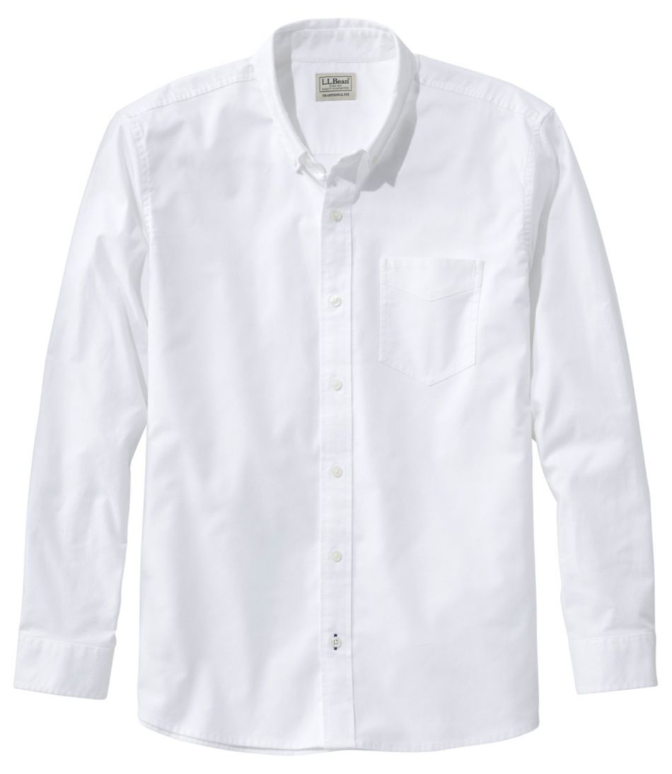 Traditional Untucked Fit Men's Comfort Stretch® Oxford Shirt