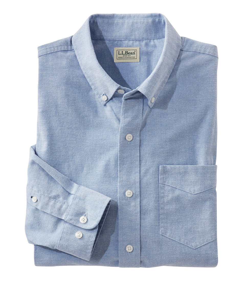 Traditional Untucked Fit Men's Comfort Stretch® Oxford Shirt