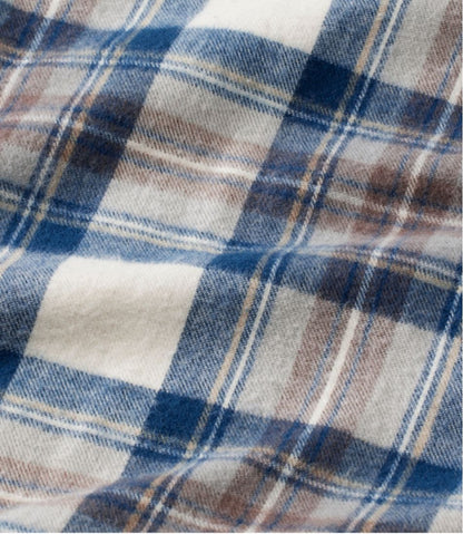 Men's Scotch Plaid Flannel Shirt, Slim Fit