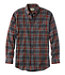 Men's Scotch Plaid Flannel Shirt Slim Fit