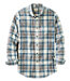 Men's Scotch Plaid Flannel Shirt Slim Fit