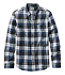 Men's Scotch Plaid Flannel Shirt Slim Fit