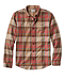 Men's Scotch Plaid Flannel Shirt Slim Fit
