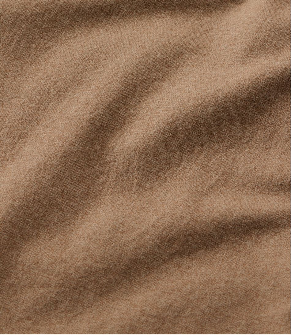 Men's Brushed Jaspé Twill Shirt, Traditional Untucked Fit