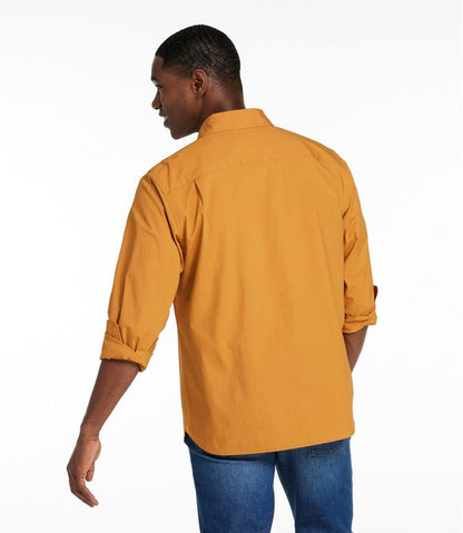 Men's Riverton Ripstop Shirt, Long-Sleeve, Traditional Untucked Fit