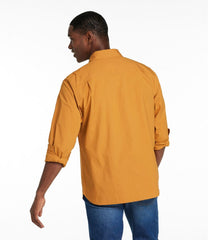 Men's Riverton Ripstop Shirt Traditional Untucked Fit Long-Sleeve
