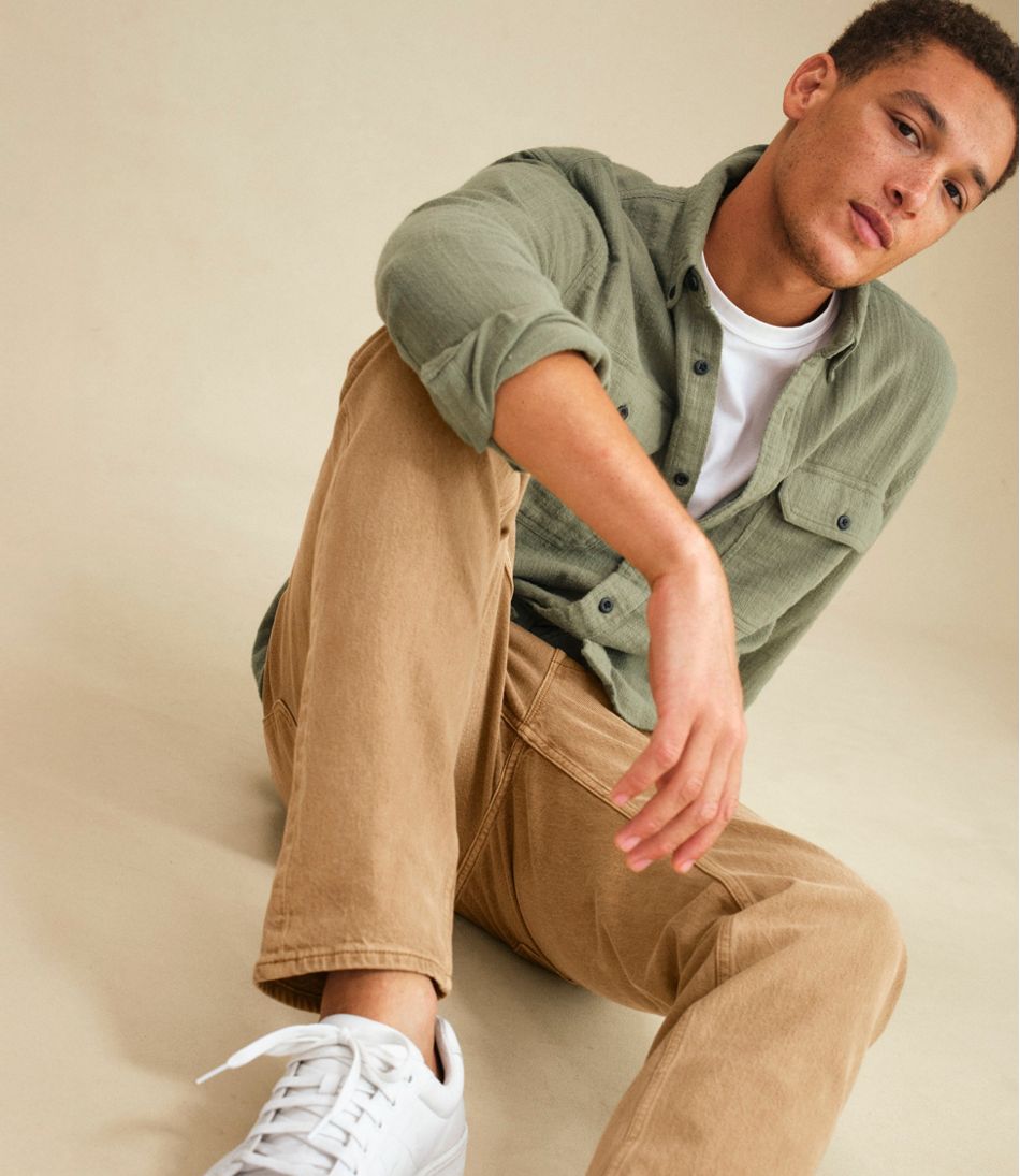 Slightly Fitted Untucked Fit Men's 1912 Field Flannel Shirt