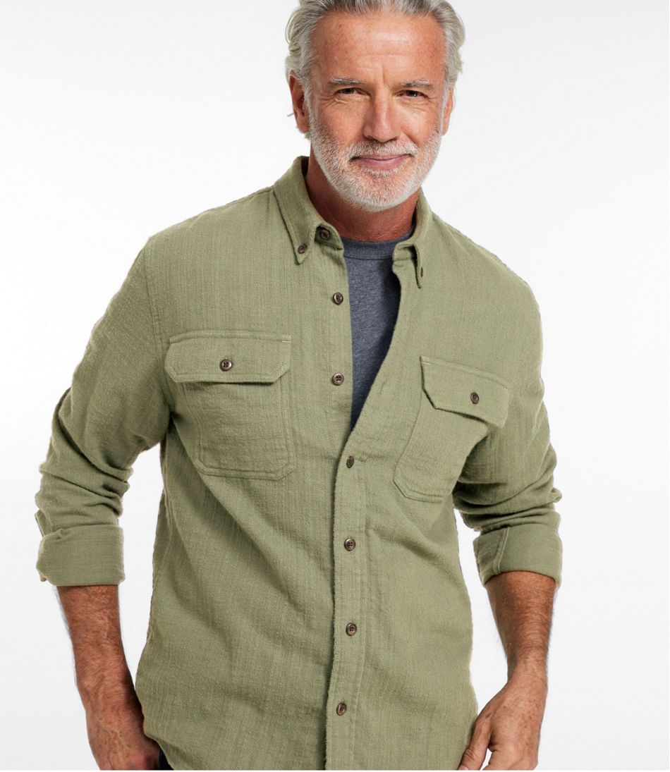 Slightly Fitted Untucked Fit Men's 1912 Field Flannel Shirt