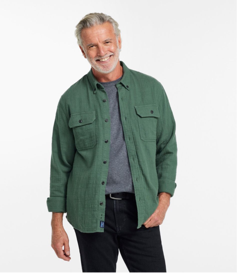 Slightly Fitted Untucked Fit Men's 1912 Field Flannel Shirt