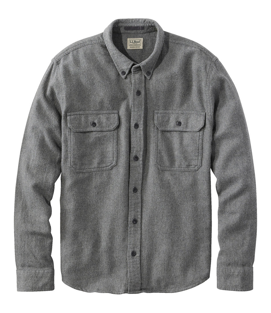 Slightly Fitted Untucked Fit Men's 1912 Field Flannel Shirt