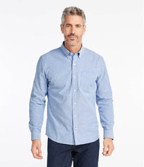 Slightly Fitted Untucked Fit Men's Comfort Stretch® Oxford Shirt