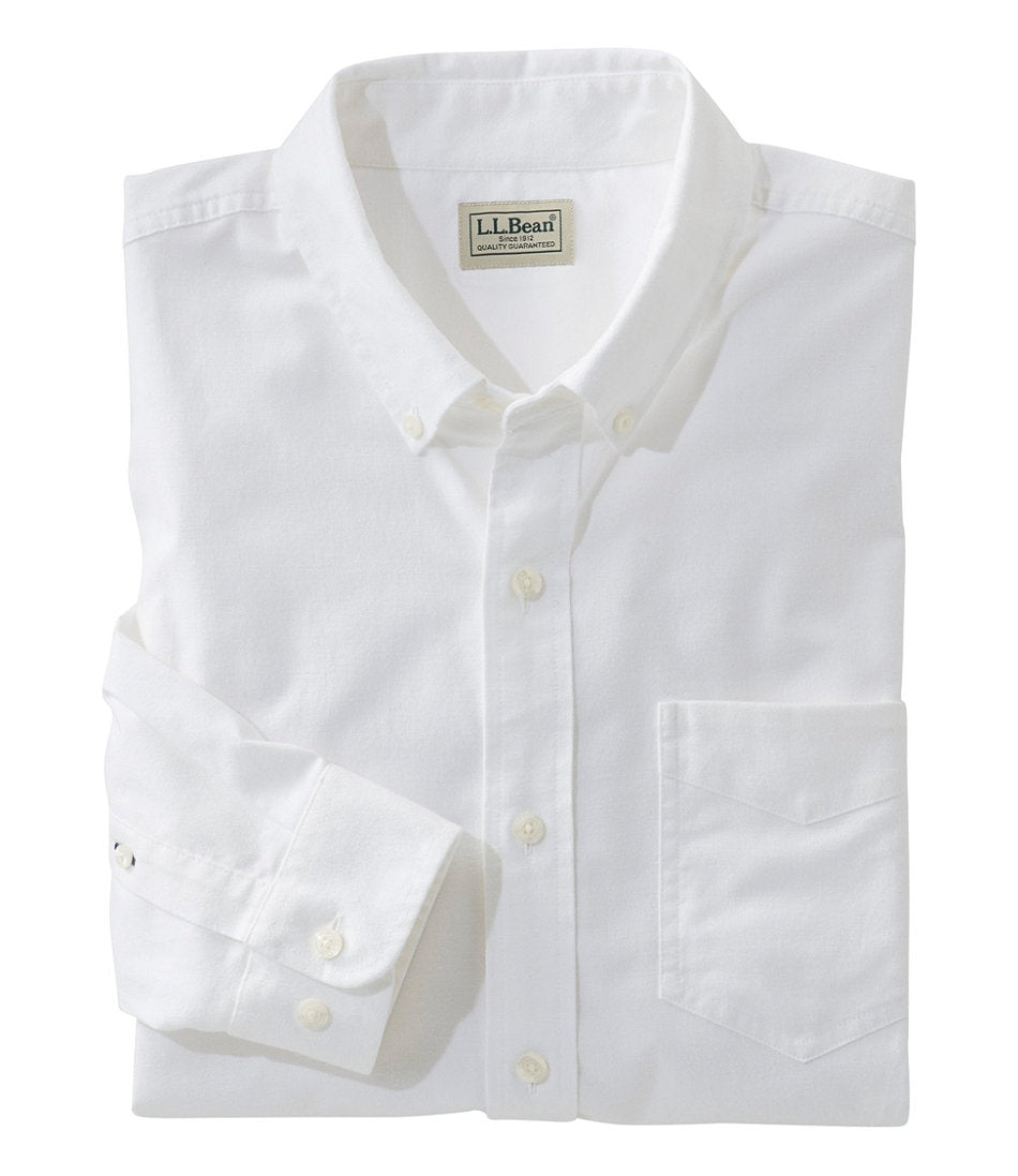 Slightly Fitted Untucked Fit Men's Comfort Stretch® Oxford Shirt