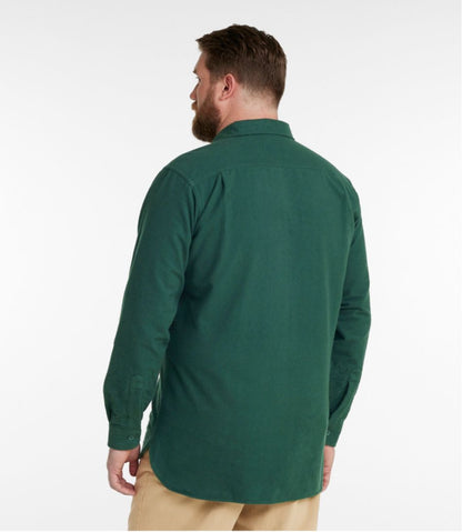 Men's Chamois Shirt, Slightly Fitted