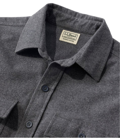 Men's Chamois Shirt, Slightly Fitted