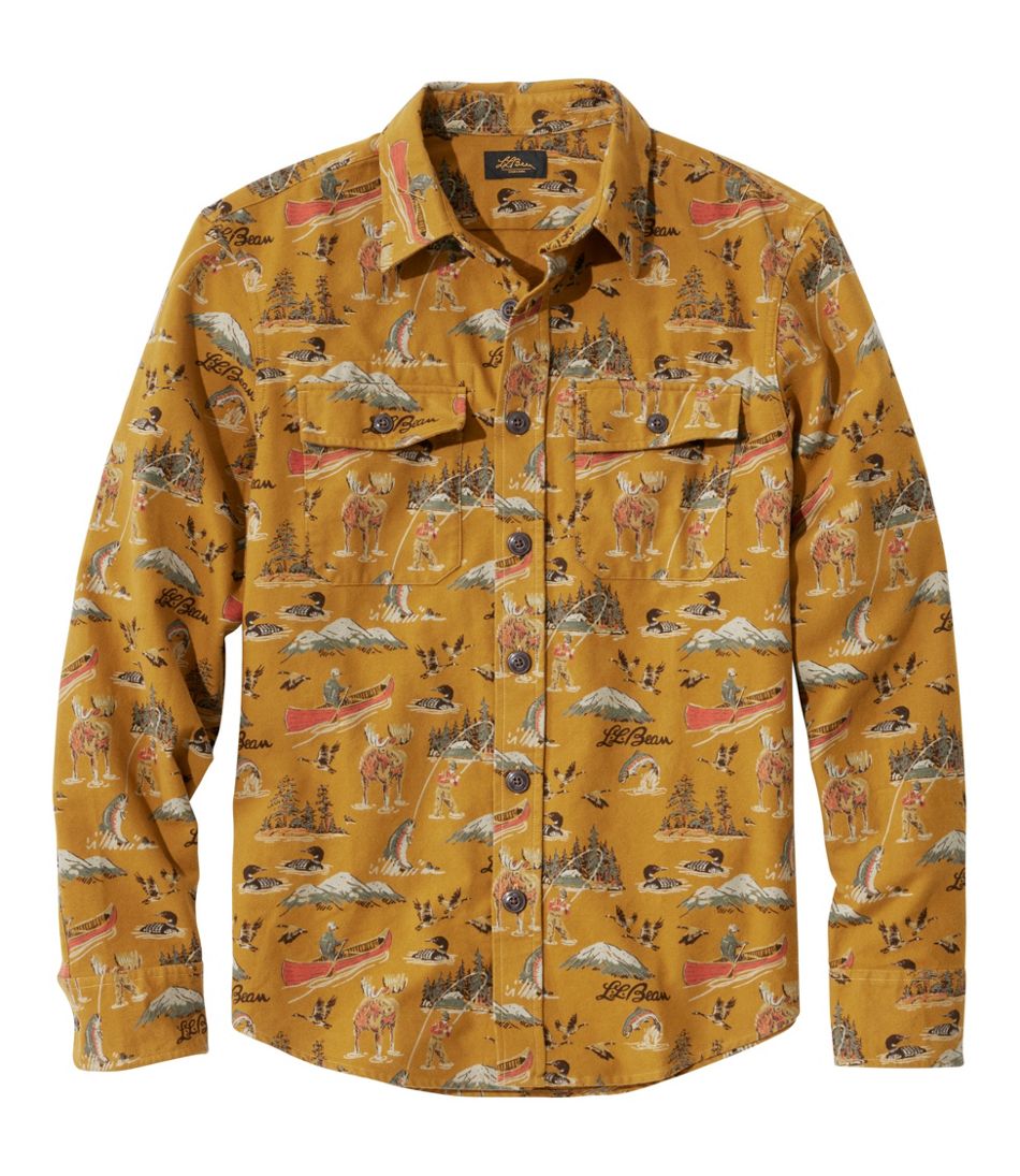 Men's Signature 1933 Chamois Cloth Shirt Slim Fit Pattern