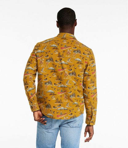 Men's Signature 1933 Chamois Cloth Shirt, Slim Fit, Pattern