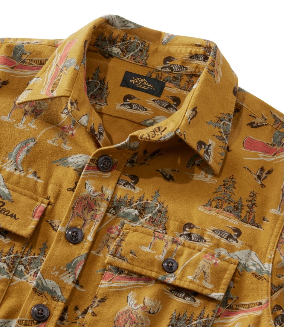 Men's Signature 1933 Chamois Cloth Shirt Slim Fit Pattern