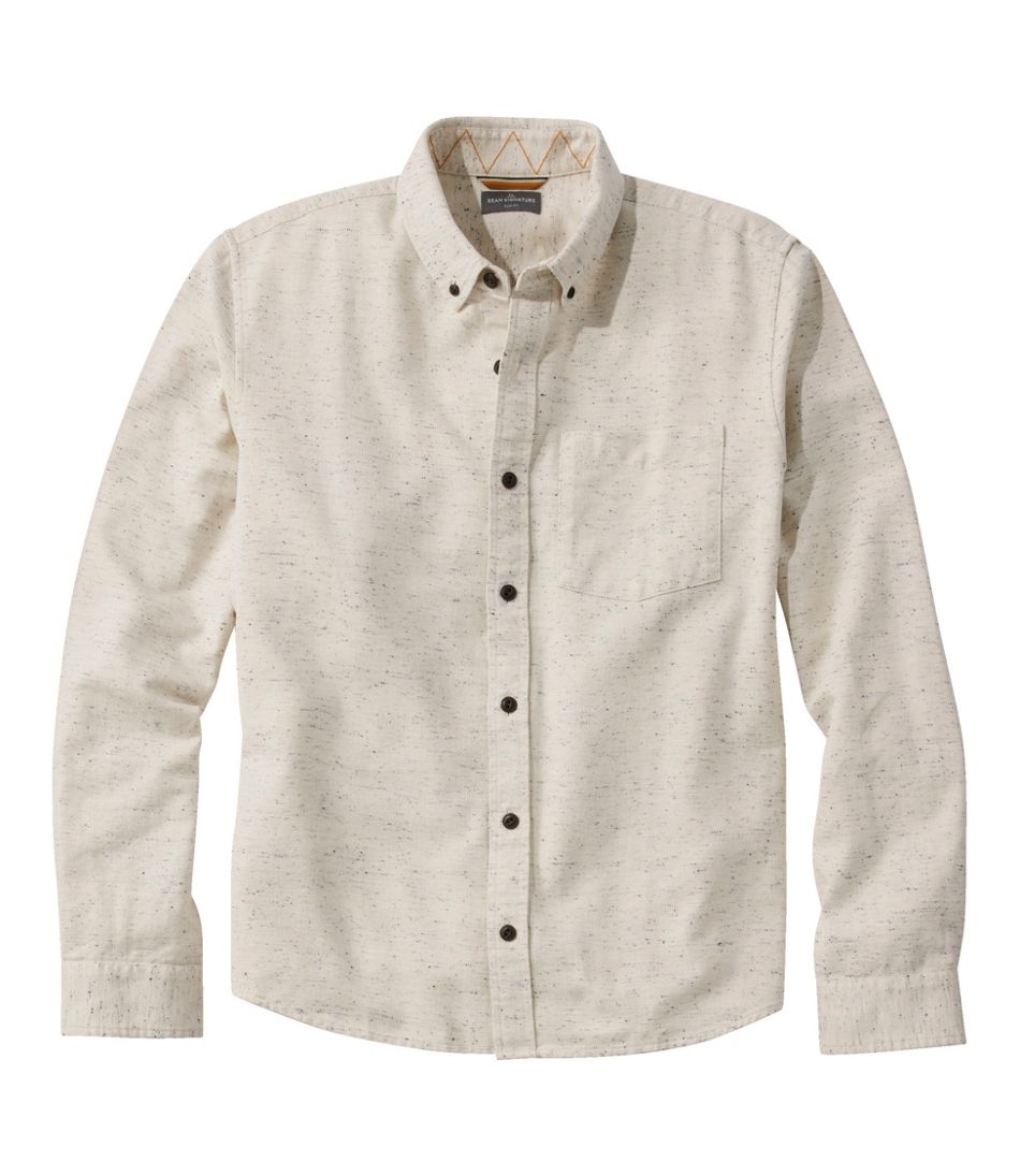 Men's Signature Donegal Woven Shirt Long-Sleeve