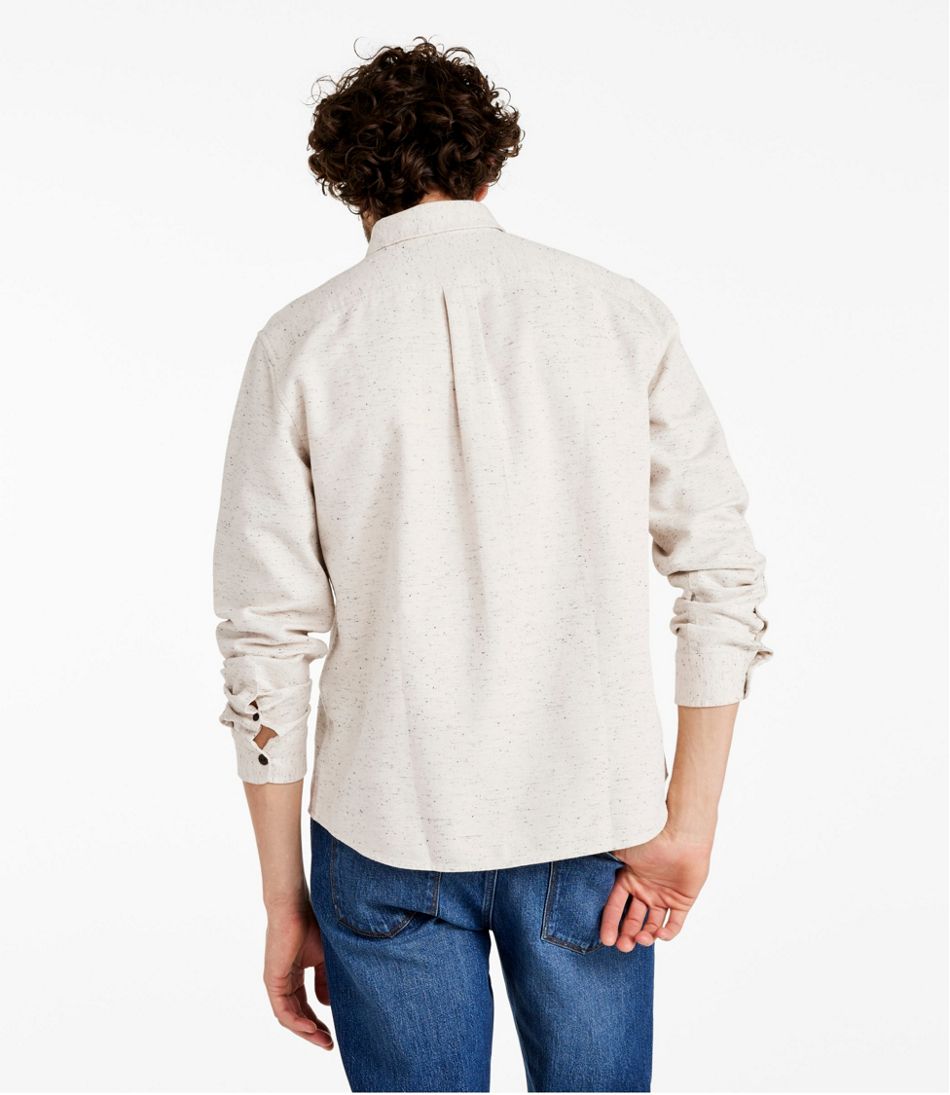 Men's Signature Donegal Woven Shirt Long-Sleeve
