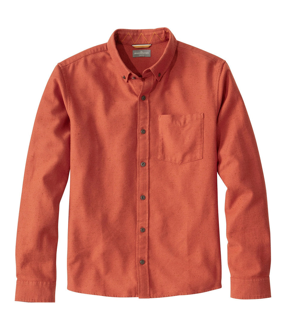 Men's Signature Donegal Woven Shirt Long-Sleeve