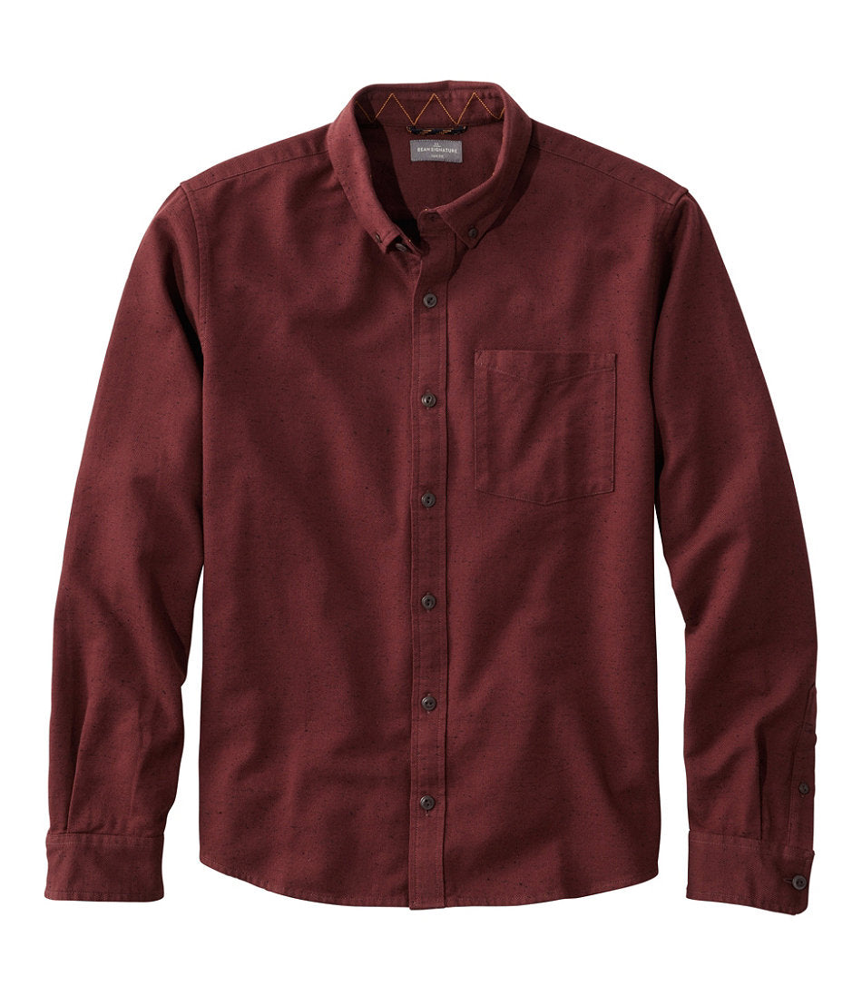 Men's Signature Donegal Woven Shirt Long-Sleeve