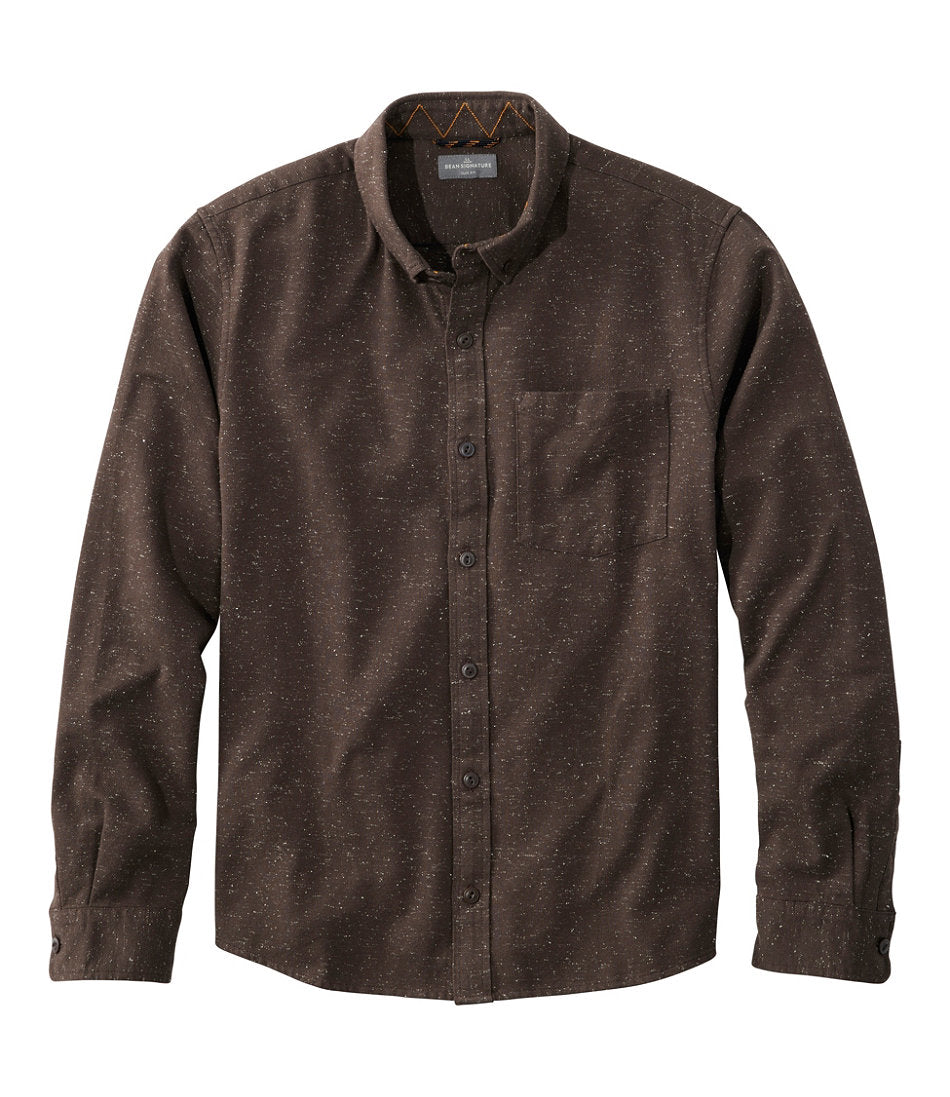 Men's Signature Donegal Woven Shirt Long-Sleeve
