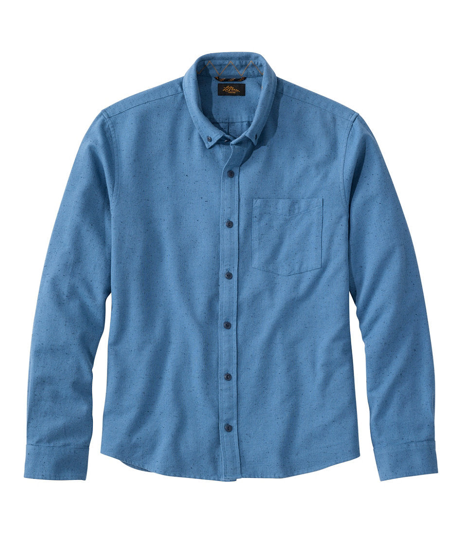 Men's Signature Donegal Woven Shirt Long-Sleeve