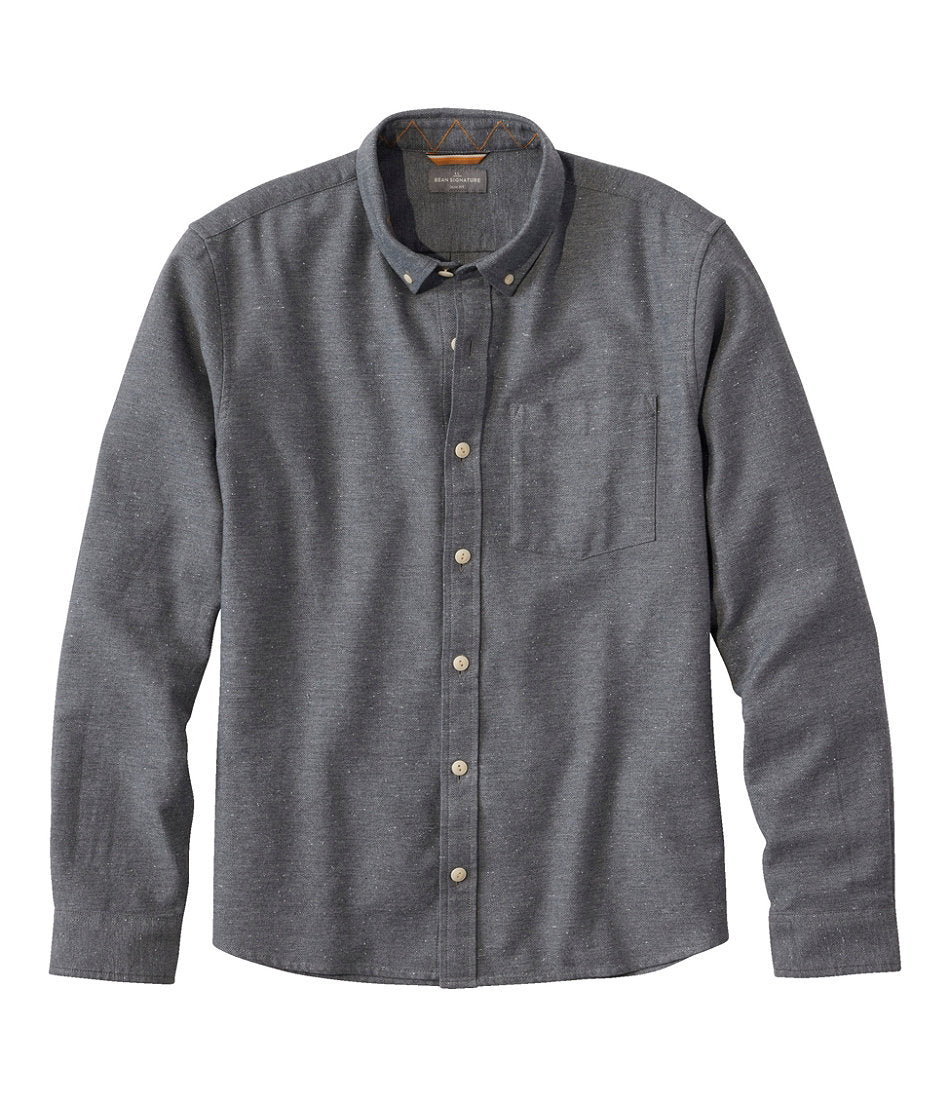 Men's Signature Donegal Woven Shirt Long-Sleeve