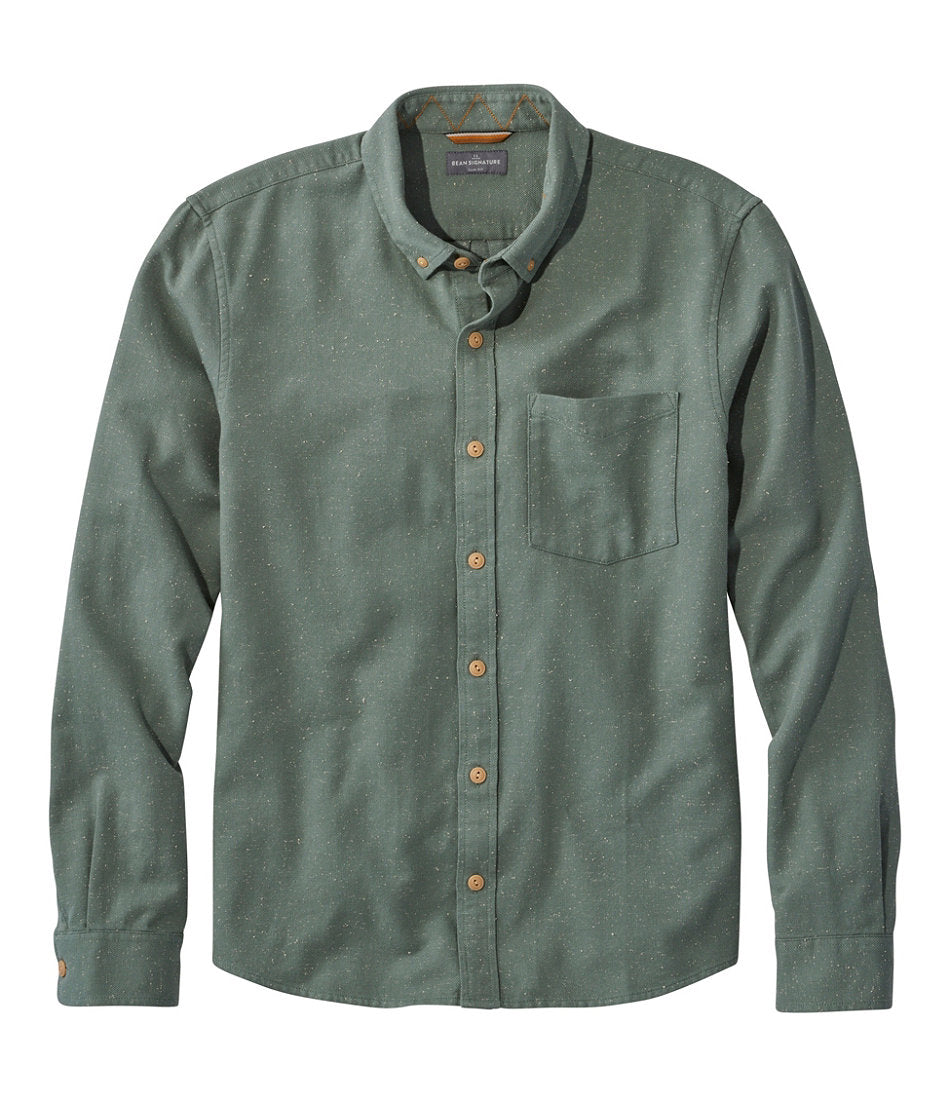 Men's Signature Donegal Woven Shirt Long-Sleeve