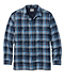 Men's Fleece-Lined Flannel Shirt Traditional Fit