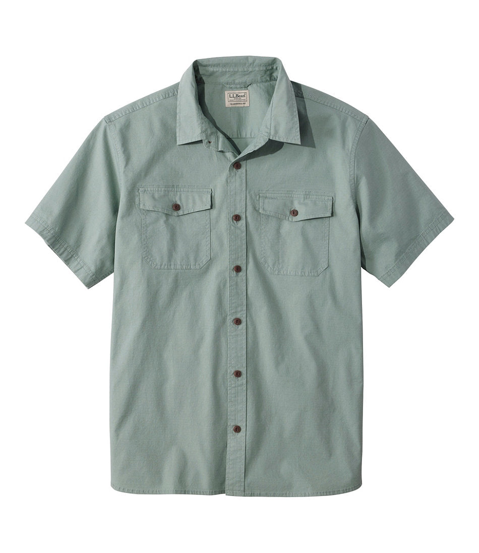 Men's Riverton Ripstop Shirt Short-Sleeve Traditional Untucked Fit